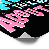 My Daughter And I Talk About You Funny Matching Mo ポスター (角)