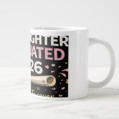My Daughter Graduated 2026 ジャンボコーヒーマグカップ (右)