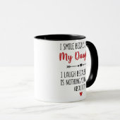 My Daughter Mug | Funny Heartwarming Gift Mom マグカップ (正面右)