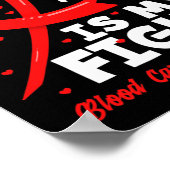 My Daughter's Fight Is My Fight Blood Cancer Aware ポスター (角)