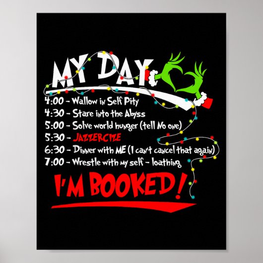 My Day I'm Booked Christmas Schedule Time  ポスター (正面)