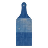 My Daytime Moon – ガラス切り板パドル カッティングボード (正面)