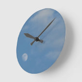 My Daytime Moon – 中丸壁時計 ラウンド壁時計 (傾斜)