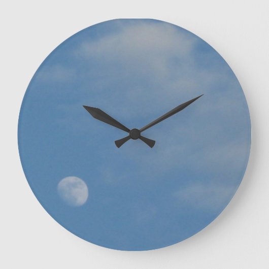 My Daytime Moon – 装飾用大丸時計 ラージ壁時計 (正面)