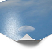 My Daytime Moon - Kodak Pro写真プリントSatin フォトプリント (角)