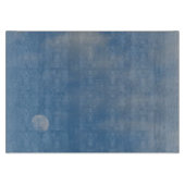 My Daytime Moon - Medium Glass Chopping Board カッティングボード (正面)