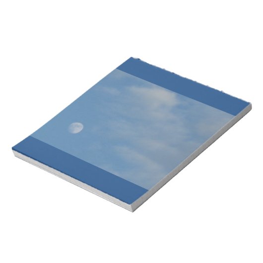 My Daytime Moon NotepadメモFSC認定紙 ノートパッド (回転)