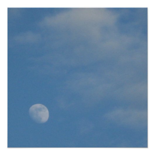 My Daytime Moon - Perfect Poster光沢仕上げ ポスター (正面)