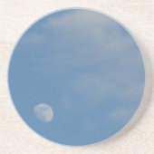 My Daytime Moon - Sandstone Drink Coaster コースター (正面)