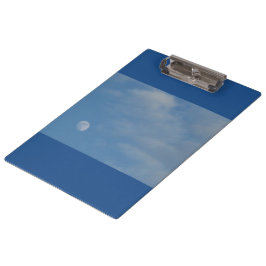 My Daytime Moon - Ultra-Sturdy Acrylic Clipboard クリップボード