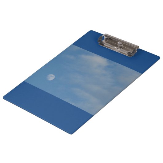 My Daytime Moon - Ultra-Sturdy Acrylic Clipboard クリップボード (アングル)