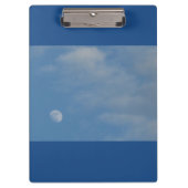 My Daytime Moon - Ultra-Sturdy Acrylic Clipboard クリップボード (正面)