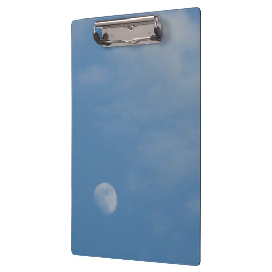 My Daytime Moon - Ultra-Sturdy Acrylic Clipboard クリップボード (左)