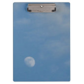My Daytime Moon - Ultra-Sturdy Acrylic Clipboard クリップボード (正面)