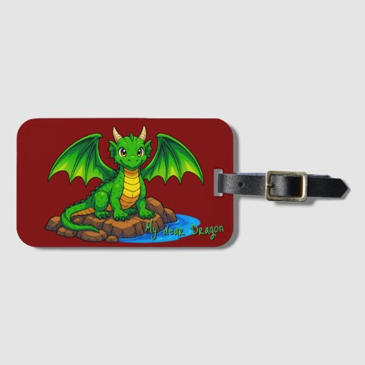 My dear Dragon ラゲッジタグ (正面横)