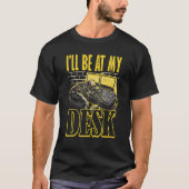 My Desk Audio Engineerに所属2 Tシャツ (正面)