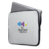 My Developer Toolkitノートパソコンケース ラップトップスリーブ (正面左)