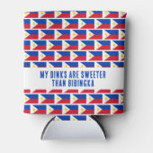 MY DINKS SWEETER THAN BIBINGKA ピノイ・ピクルボール 缶クーラー (正面)