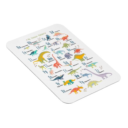 My Dinosaur Alphabet マグネット (右側)