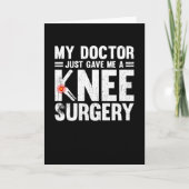 My Doctor Just Game Me A Knee Surgery カード (正面)