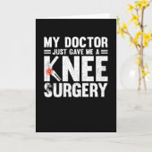 My Doctor Just Game Me A Knee Surgery カード (黄色い花)