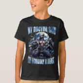 My Doctor Said I'm Morbidly A Cool Funny Werewolf  Tシャツ (正面)