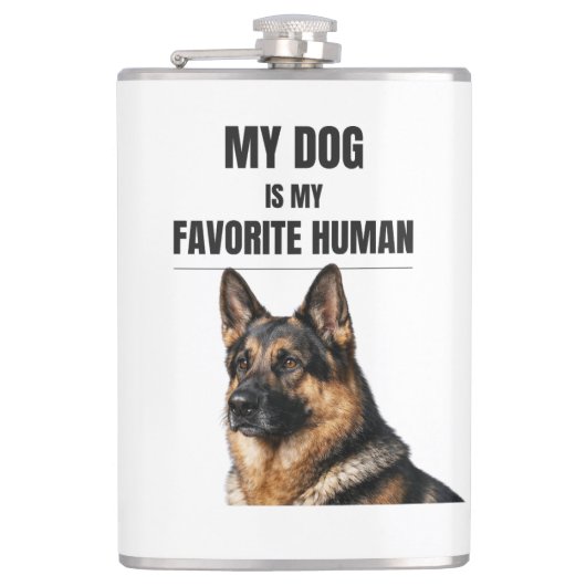 My Dog Is My Favorite Human フラスク (正面)