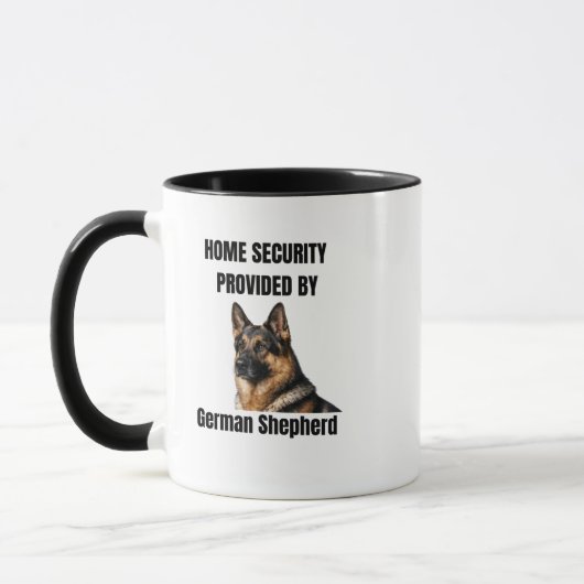 My Dog Is My Favorite Human German Shepherd Mug マグカップ (左)