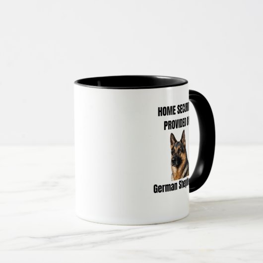 My Dog Is My Favorite Human German Shepherd Mug マグカップ (正面右)