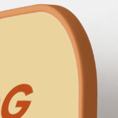 My dog is my therapist ピックルボールラケット (左詳細)