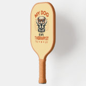 My dog is my therapist ピックルボールラケット (左)