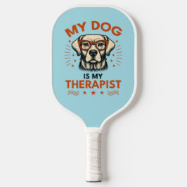 My dog is my therapist ピックルボールラケット