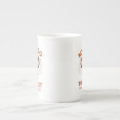 My dog is my therapist ボーンチャイナマグカップ (正面)