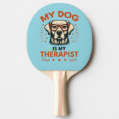 My dog is my therapist 卓球ラケット (正面)