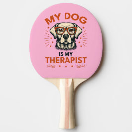 My dog is my therapist 卓球ラケット