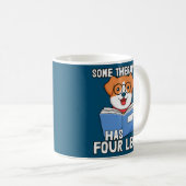 My Dog is My Therapist Some Therapists Have Four コーヒーマグカップ (正面右)