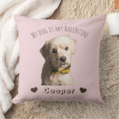 My Dog Is My Valentine – Personalized Pet  クッション (ブランケット)