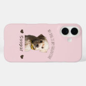 My Dog Is My Valentine – Personalized Pet  Case-Mate iPhoneケース (裏面 (横))