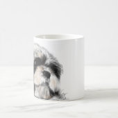 My Dog Lhasa Apso コーヒーマグカップ (中央)
