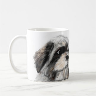 My Dog Lhasa Apso コーヒーマグカップ