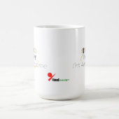 My Dog Thinks I’m Awesome – Funny Pet Lover コーヒーマグカップ (中央)