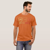 My Dogs Routine boy family Tシャツ (正面フル)