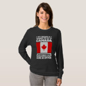 my dream is always to go to Canada Canadian Tシャツ (正面フル)