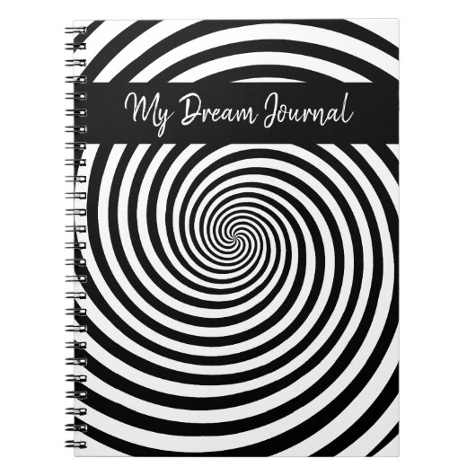 My Dream Journal、6.5インチx 8.75インチ ノートブック (正面)