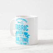 My Dreams Sewing Gift Quilters Crafting Quilting K コーヒーマグカップ (正面左)