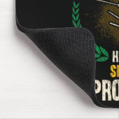 My Drinking Team Has A Skiing Problem Funny Skier マウスパッド (コーナー)