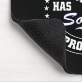 My Drinking Team Has A Soccer Problem - Funny Socc マウスパッド (コーナー)