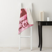 My Emotional Support Blanket with Cozy Girl シェルパブランケット (インサイチュ)