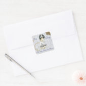 My English Cocke 食べ My Lesson Plan Squareステッカー スクエアシール (封筒)