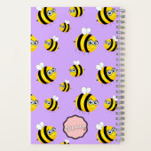 My Epic Plans, Cute Cartoon Bee ノートブック (裏面)